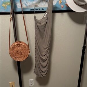 L*Space Taupe Ribbed Top